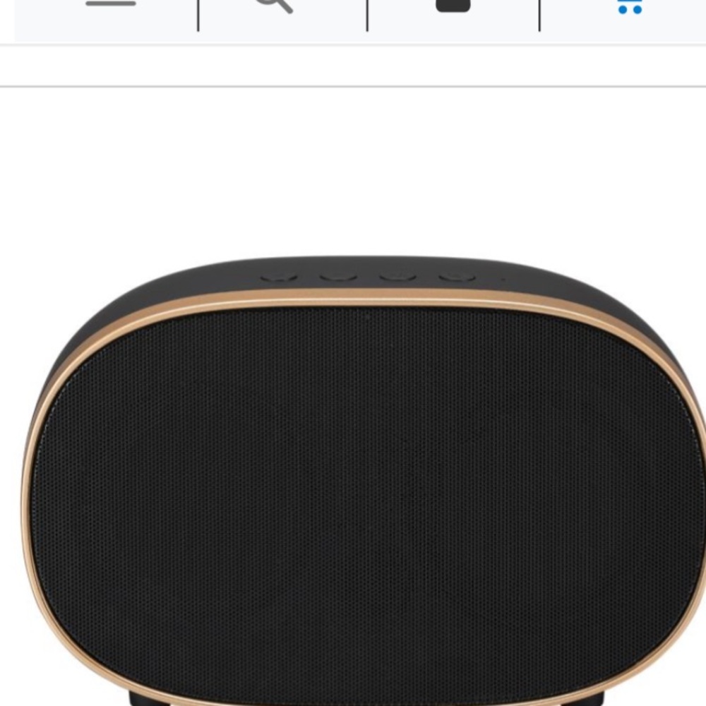 iLIVE Retro  Elegant Black Bluetooth Speaker with Color Changing lights❤️🌺